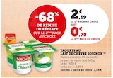 Yaourts au lait de chèvre - Soignon dans le catalogue Hyper U
