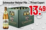 Meister Pils Angebote von Schmucker bei Trinkgut Wiesbaden für 13,49 €