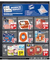 Hackfleisch im EDEKA Prospekt in Ingolstadt Aktueller EDEKA Prospekt mit Hackfleisch, "BESTE MARKENQUALITÄT FÜR FESTLICHE MOMENTE.", Seite 19
