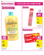 Déodorant Angebote im Prospekt "TOUTES EN BEAUTÉ" von Carrefour auf Seite 42