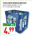 Mineralwasser im Angebot bei Marktkauf in Paderborn Mineralwasser Angebote von Carolinen bei Marktkauf Paderborn für 4,99 €
