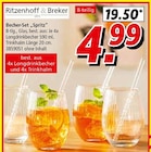 Becher-Set „Spritz“ im Angebot bei Segmüller in Augsburg Becher-Set „Spritz“ Angebote von Ritzenhoff & Breker bei Segmüller Augsburg für 4,99 €