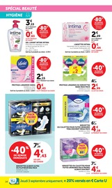 Promos Lingerie Femme dans le catalogue "SUPER U" de Super U Lingerie Femme en promo dans le catalogue Super U à la page 14