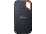 Extreme Portable Festplatte, 2 TB SSD, extern, Grau/Orange Angebote von SANDISK bei MediaMarkt Saturn Bünde für 144,99 €