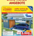 Freistehender Carport im Angebot bei Netto Marken-Discount in Wiesbaden Freistehender Carport Angebote von Netto bei Netto Marken-Discount Wiesbaden für 5.999,00 €