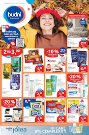 budni Drogerie-und-Parfuemerie Prospekt der aktuellen Woche mit 10 Seiten, gültig von 12.10.2026 bis 17.10.2026, in Dollern und Umgebung Aktueller budni Drogerie-und-Parfuemerie Prospekt in Dollern und Umgebung, "drogeriemarkt" mit 10 Seiten, 12.10.2026 - 17.10.2026
