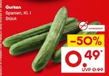 Netto Marken-Discount - Gurken Angebot im Prospekt Gurken bei Netto Marken-Discount im Prospekt "" für 0,49 €