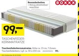 Taschenfederkernmatratze Angebote von BOXXX bei XXXLutz Greifswald für 99,00 €