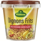 Oignons frits - Kuhne en promo à 2,29 € chez Supermarchés Match Oignons frits - Kuhne dans le catalogue Supermarchés Match