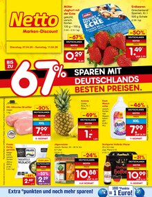 Waschmittel im Netto Marken-Discount Prospekt "Aktuelle Angebote" mit 61 Seiten (Ulm)