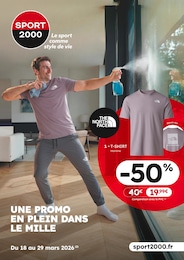 Catalogue Magasins de Sport Sport 2000 en cours à Strasbourg et alentours, Le sport comme style de vie, 1 page, 18/03/2026 - 29/03/2026