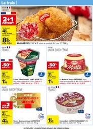 Prix et réduction Camembert dans le prospectus Carrefour en cours Offre Camembert dans le catalogue Carrefour du moment à la page 38