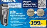 Aktuelle Rasierer Angebote bei EURONICS in Dresden Aktuelles Series 9 9325s Nass-/Trockenrasierer Angebot bei EURONICS in Dresden ab 199,00 €