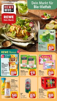 REWE Prospekt Dein Markt mit  Seiten in Hallbergmoos und Umgebung