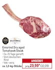 Emsrind Dry aged Tomahawk Steak von Wilderness für 32,09 € bei METRO im Angebot Emsrind Dry aged Tomahawk Steak von Wilderness im aktuellen METRO Prospekt