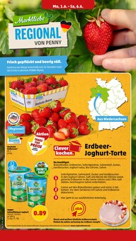 Erdbeeren im aktuellen Penny Prospekt (Braunschweig) Erdbeeren im Penny Prospekt "Wer günstig will, muss Penny." mit 44 Seiten (Braunschweig)