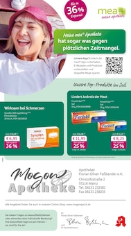 Aktueller mea - meine apotheke Prospekt "Unsere Juli-Angebote" für Mainz Aktueller mea - meine apotheke Prospekt für Mainz mit Seiten