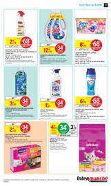 Savon Angebote im Prospekt "34% EN AVANTAGE CARTE SUR UNE SÉLECTION DE PRODUITS" von Intermarché Savon Angebote im Prospekt "34% EN AVANTAGE CARTE SUR UNE SÉLECTION DE PRODUITS" von Intermarché auf Seite 27