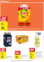 Offre Pepsi dans le catalogue Carrefour du moment à la page 62