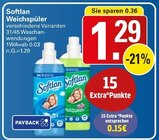 Weichspüler Angebote von Softlan bei WEZ Minden für 1,29 €