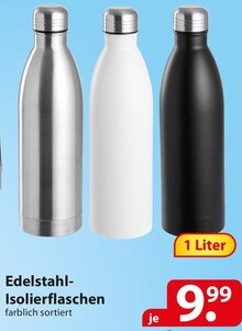 Edelstahl- Isolierflaschen bei famila Nordost in Falkensee Edelstahl- Isolierflaschen im Angebot bei famila Nordost Falkensee für 9,99 €