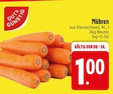 Möhren im EDEKA Prospekt Möhren von Gut & Günstig im aktuellen EDEKA Prospekt für 1,00 €