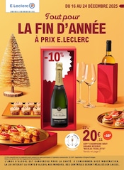 Catalogue E.Leclerc à Saint-Parres-aux-Tertres cette semaine, valable du 16/12/2025 au 24/12/2025 Prospectus E.Leclerc à Saint-Parres-aux-Tertres, "Tout pour LA FIN D'ANNÉE À PRIX E.LECLERC", 96 pages de promos valables du 16/12/2025 au 24/12/2025