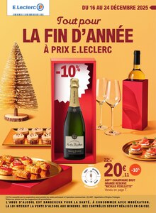 Prospectus E.Leclerc en cours, "Tout pour LA FIN D'ANNÉE À PRIX E.LECLERC", page 1 sur 96