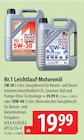 Nr.1 5W-30 Angebote von Liqui Moly bei famila Nordost Stralsund für 19,99 €