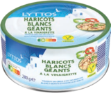 Haricots blancs géants - LYTTOS en promo à 1,29 € chez Aldi Haricots blancs géants - LYTTOS dans le catalogue Aldi