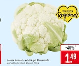 Unsere Heimat – echt & gut Blumenkohl im Angebot bei Marktkauf in Ulm Unsere Heimat – echt & gut Blumenkohl Angebote bei Marktkauf Ulm für 1,49 €