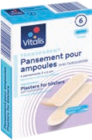 Pansements pour ampoules - Vitalis - Aldi à Schiltigheim Pansements pour ampoules - Vitalis en promo chez Aldi Schiltigheim à 1,99 €