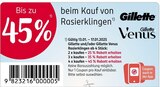 Rasierklingen Angebote von Gillette bei Rossmann Gladbeck