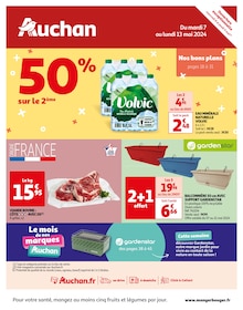 Prospectus Auchan Hypermarché à Plaisir, "Auchan", 62 pages de promos valables du 07/05/2024 au 13/05/2024