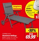 Aluminium-Rollliege im Angebot bei Lidl in Stade Aluminium-Rollliege Angebote von LIVARNO home bei Lidl Stade für 9,99 €