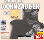 Biber Bettwäsche von Dekor für 14,99 € bei Netto Marken-Discount im Angebot Biber Bettwäsche von Dekor im aktuellen Netto Marken-Discount Prospekt
