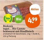 Bio-Lammbratwurst von Biokreis tegut... für 4,99 € bei tegut im Angebot Bio-Lammbratwurst von Biokreis tegut... im aktuellen tegut Prospekt