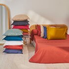 Linge de lit Percale Unie - TEX HOME en promo chez Carrefour Market Suresnes à 7,19 €