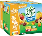 Gourdes compotes sans sucres ajoutés les inédits pomme, pomme mirabelle, pomme banane, pomme cerise - POM'POTES en promo chez Intermarché Super Gourdes compotes sans sucres ajoutés les inédits pomme, pomme mirabelle, pomme banane, pomme cerise - POM'POTES dans le catalogue Intermarché Super