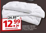 Aktuelle Bettdecke Angebote bei Segmüller in Leverkusen Aktuelles Ganzjahresbett „Vita Active“ Angebot bei Segmüller in Leverkusen ab 12,99 €