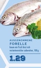 Ausgenommene Forelle im Angebot bei EDEKA in Voerde Ausgenommene Forelle Angebote bei EDEKA Voerde für 1,29 €