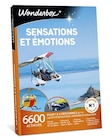 Coffret cadeau Wonderbox Sensations et émotions - Fnac Coffret cadeau Wonderbox Sensations et émotions à 99,90 € dans le catalogue Fnac