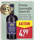 Primitivo Susumaniello Salento IGT im aktuellen ALDI Nord Prospekt