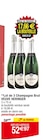 Lot de 3 Champagne Brut - VEUVE HERINGER en promo chez Cora Seclin à 52,97 €