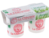 NaturéO Fresnes - Promo Yaourt Chèvre Nature x 2 Promo Yaourt Chèvre Nature x 2 à 1,99 € dans le catalogue NaturéO à Fresnes