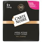 Café Moulu Carte Noire en promo chez Auchan Hypermarché Boulogne-Billancourt à 7,25 €