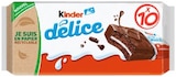 Kinder Délice cacao en promo chez Lidl Lyon à 1,63 €