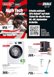 Aktueller MediaMarkt Saturn Prospekt, "High Tech für alle!", mit Angeboten der Woche, gültig von 25.08.2025 bis 25.08.2025