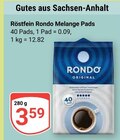 Röstfein Rondo Melange Pads im Angebot bei GLOBUS in Zwickau Röstfein Rondo Melange Pads Angebote von Rondo bei GLOBUS Zwickau für 3,59 €