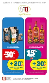 Whisky Angebote im Prospekt "bi1 supermarché" von Bi1 auf Seite 1